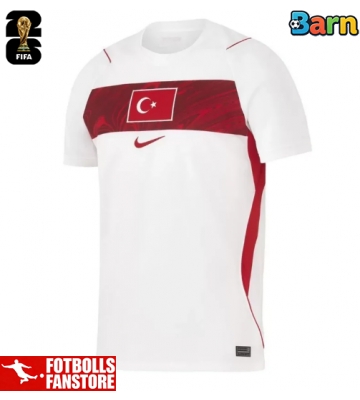 Turkiet Bortatröja Barn VM 2026 Kortärmad (+ Korta byxor)